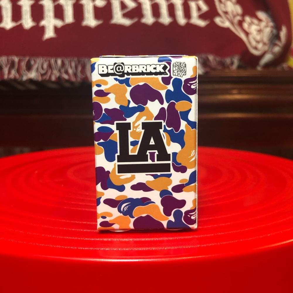 Bape Medicom Bearbrick LA Exclusive 100%